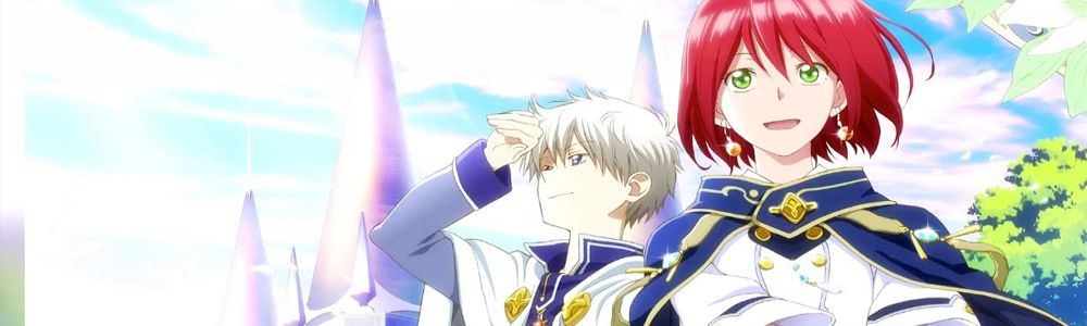 bannière Akagami no shirayuki hime : une blanche-neige guerrière pas comme les autres